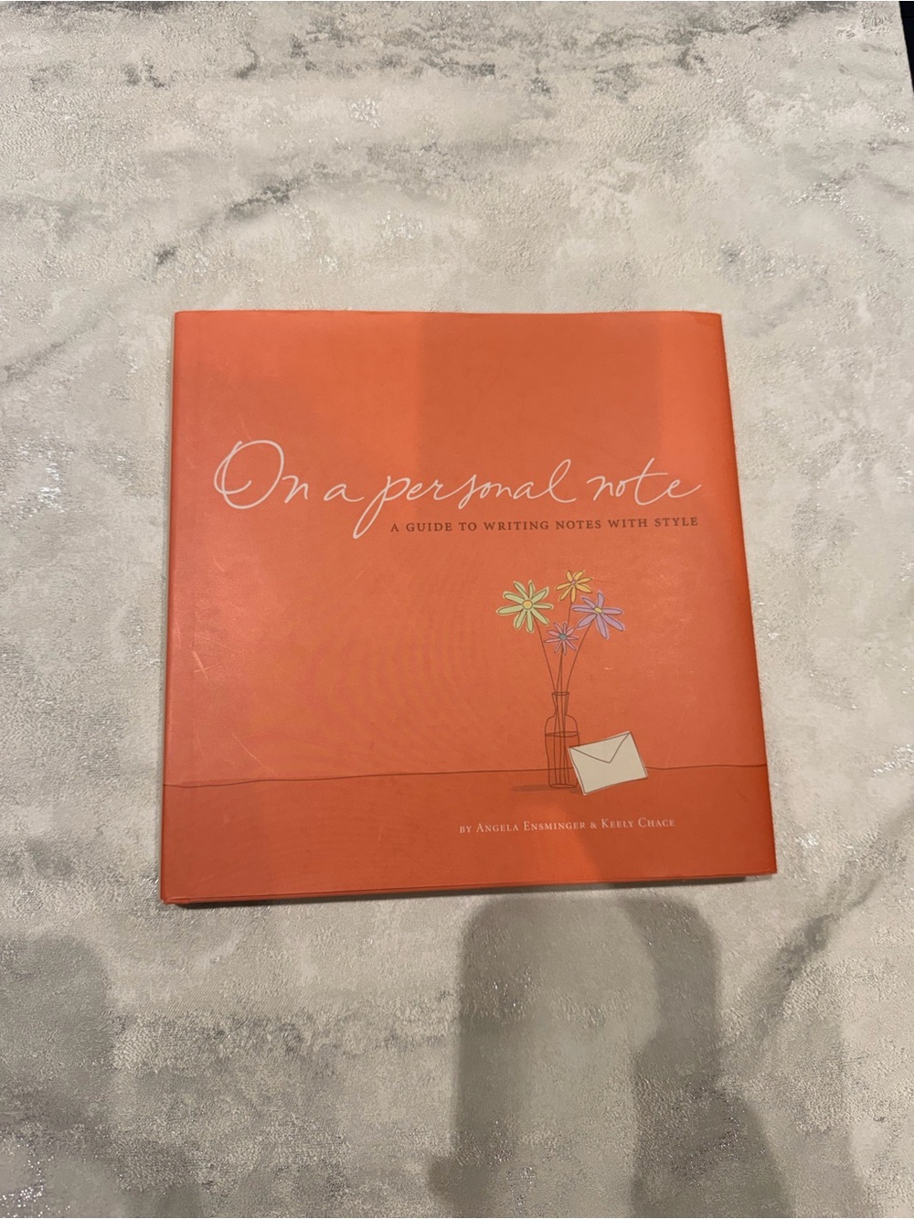 On a Personal Note Coral Notebook - Home Office Journal